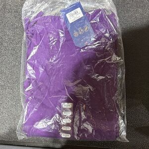 Purple Boot Cut Women's Pants